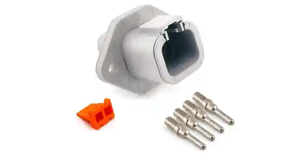 Deutsch DTP Series Flange Mount Connectors