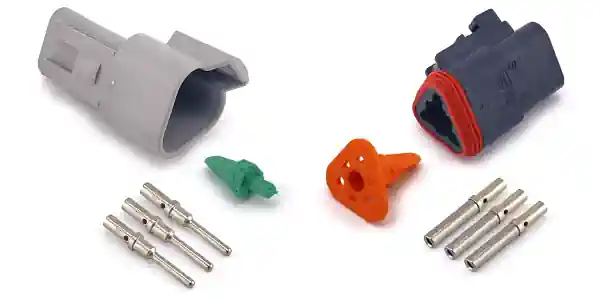 Deutsch DT Series 3-Way Connectors